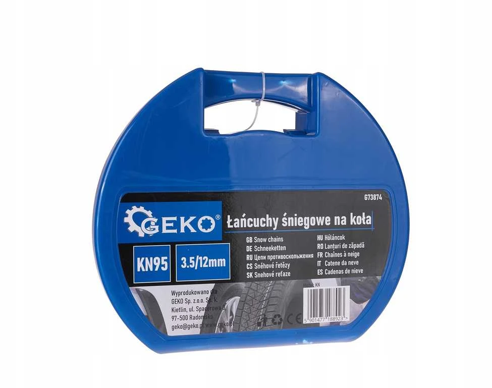 Geko Sniego grandinės ratams KN95 3.5/12mm (5)