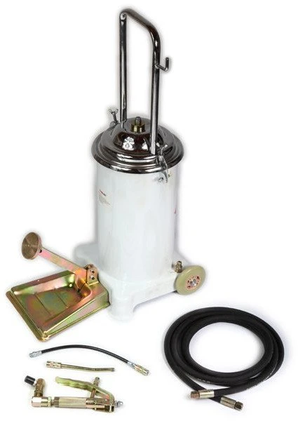Geko pėdų pompa su pedalais 15L+ žarna 4m (1)