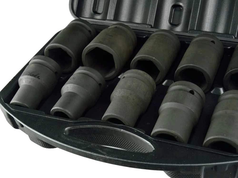 Geko smūginių antgalių rinkinys krumpliaračių raktui 10 dienų 17-41mm/3 (G10075)