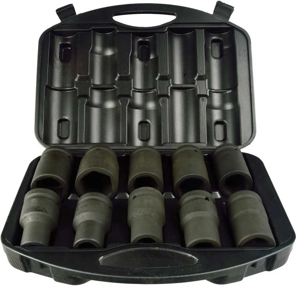 Geko smūginių antgalių rinkinys krumpliaračių raktui 10 dienų 17-41mm/3 (G10075)