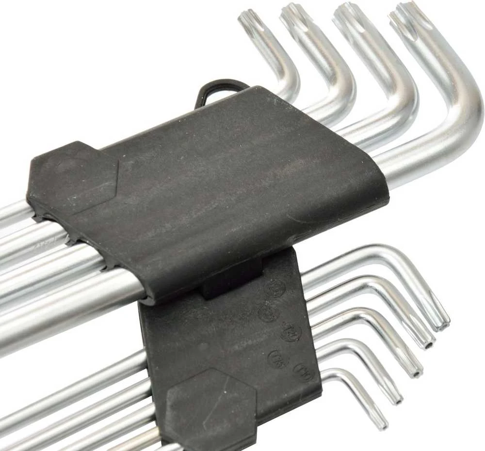 Raktų TORX rinkinys T10-T50 9vnt. 170 mm GEKO G01705