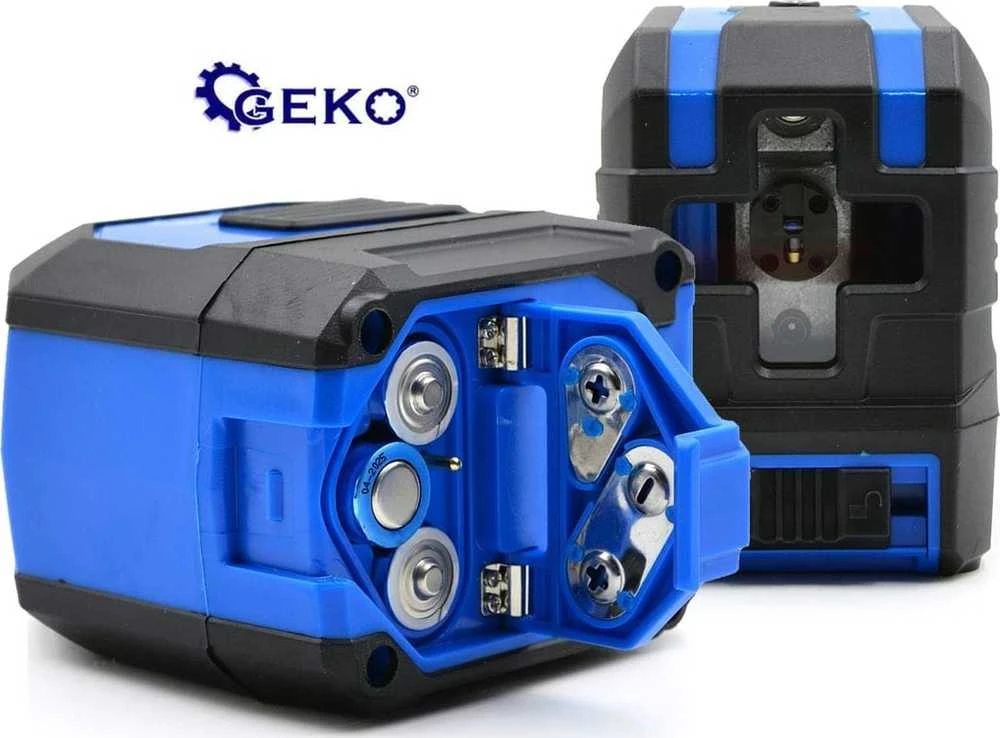 Kryžminių linijų lazeris GEKO YC-C8011 (20 m)