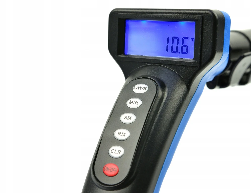 Geko Atstumo matavimo ratukas LCD 0,1-10 000M (10)