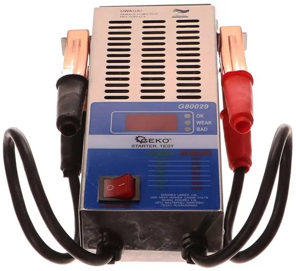 Geko LCD testeris, skirtas 12V baterijoms tikrinti (10)