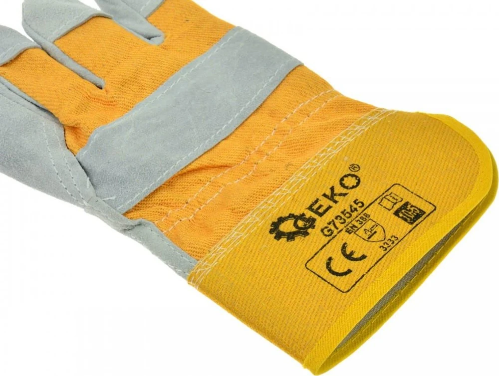 Geko Leather darbo pirštinės, dydis 10,5 colio (G73545)