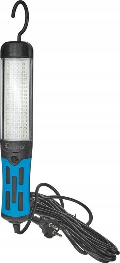 Geko LED dirbtuvių lempa 230V 15W su magnetu, kabliu ir 5m laidu (40)
