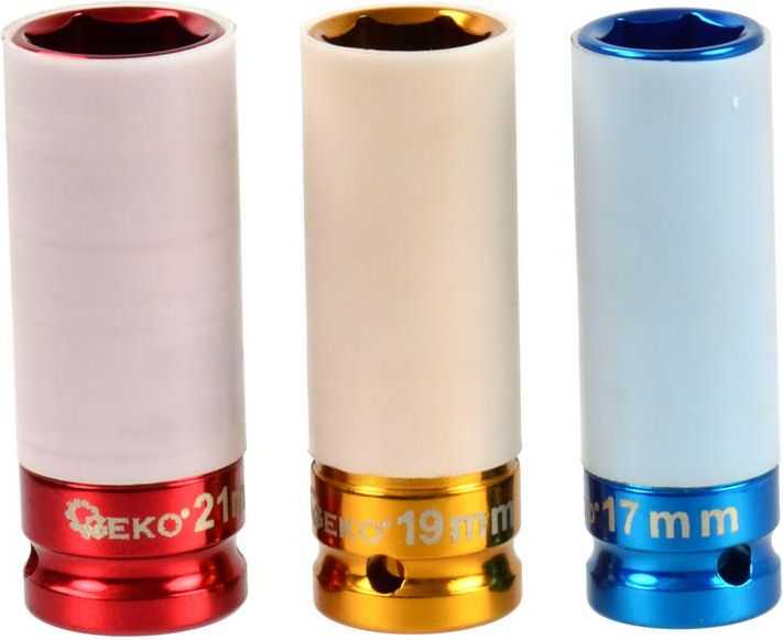 Geko lengvojo lydinio ratlankiai su smūginiais lizdais 17mm 19mm 21mm (G10510)