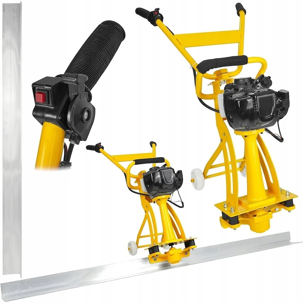 Geko Vibracinė benzininė juosta betonui 4 taktų 1.6KW - 2m (1/2 vnt.)