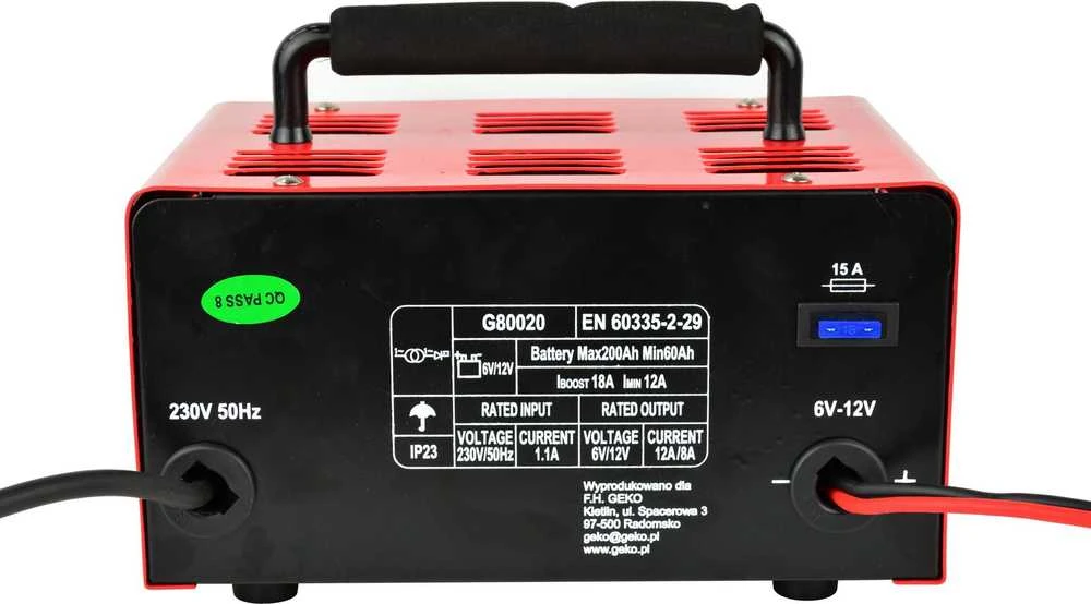 Geko Lygintuvas su paleidimu 75A 6/12V GEKO(1)