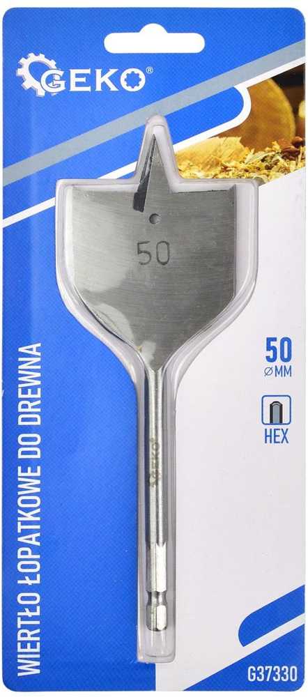 Grąžtas medienai, HEX 50x152 mm, GEKO