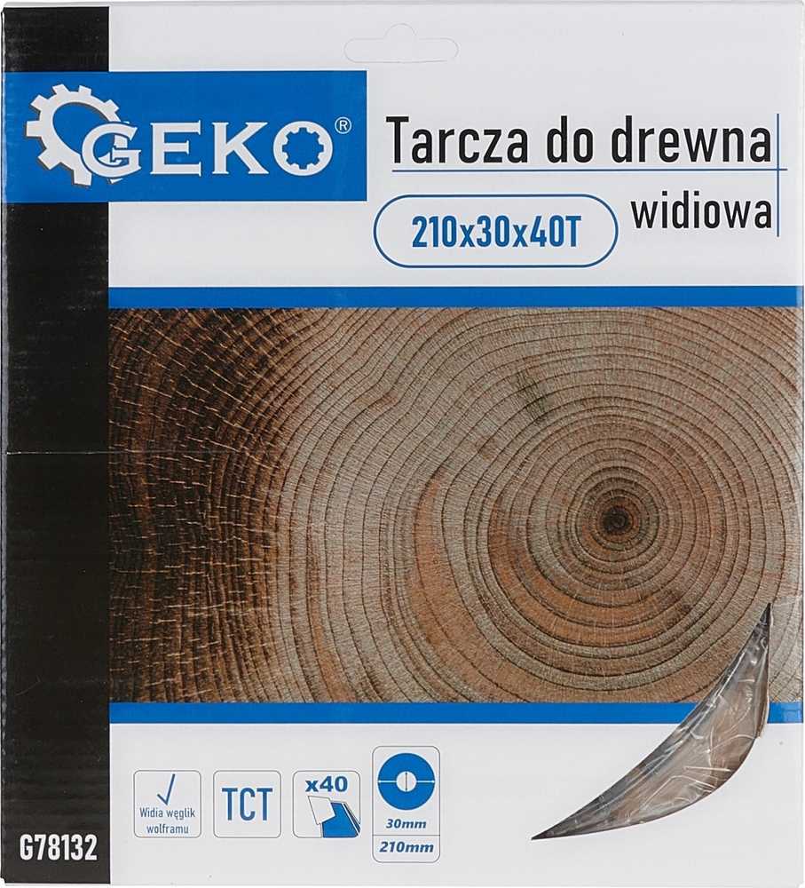 Geko Medienos pjūklo diskas 210x30x40T (50)