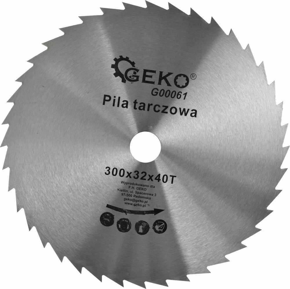 Geko medinis diskas 300x32x40T (G00061)