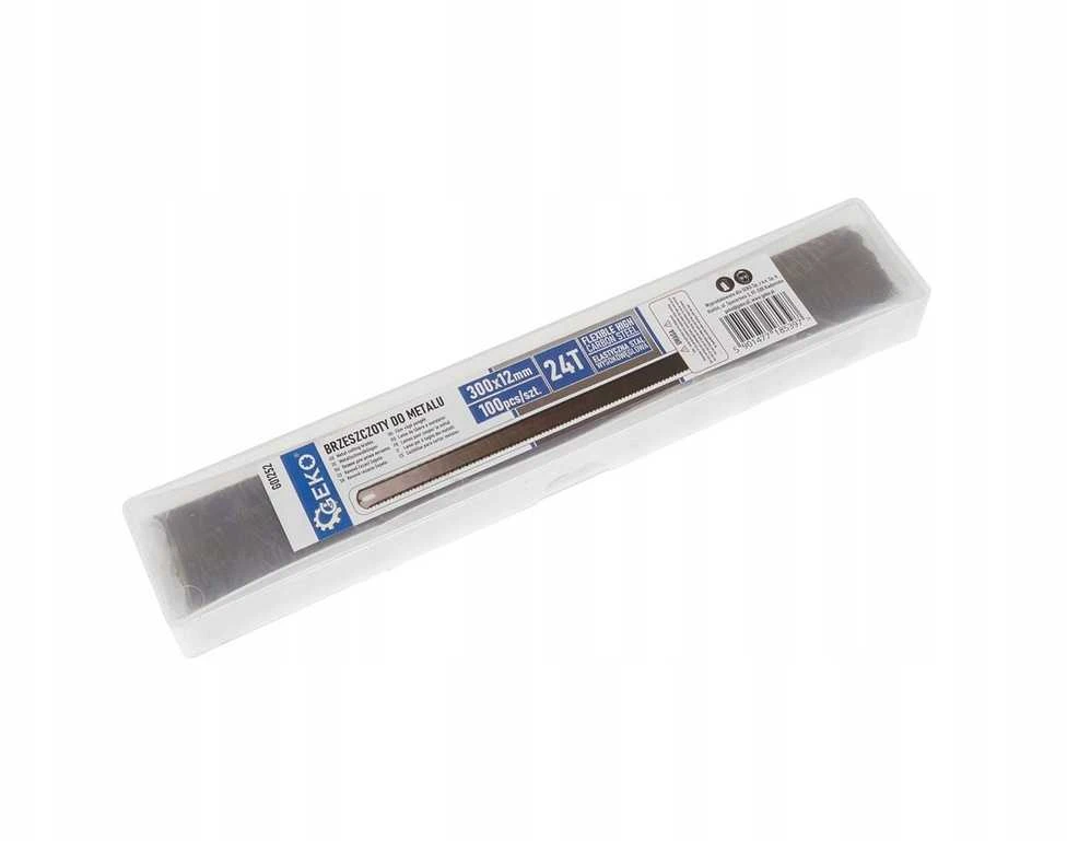 Geko Metalo pjūklelis 300x12mm 24T – pakuotė 100 vnt. (1/10)