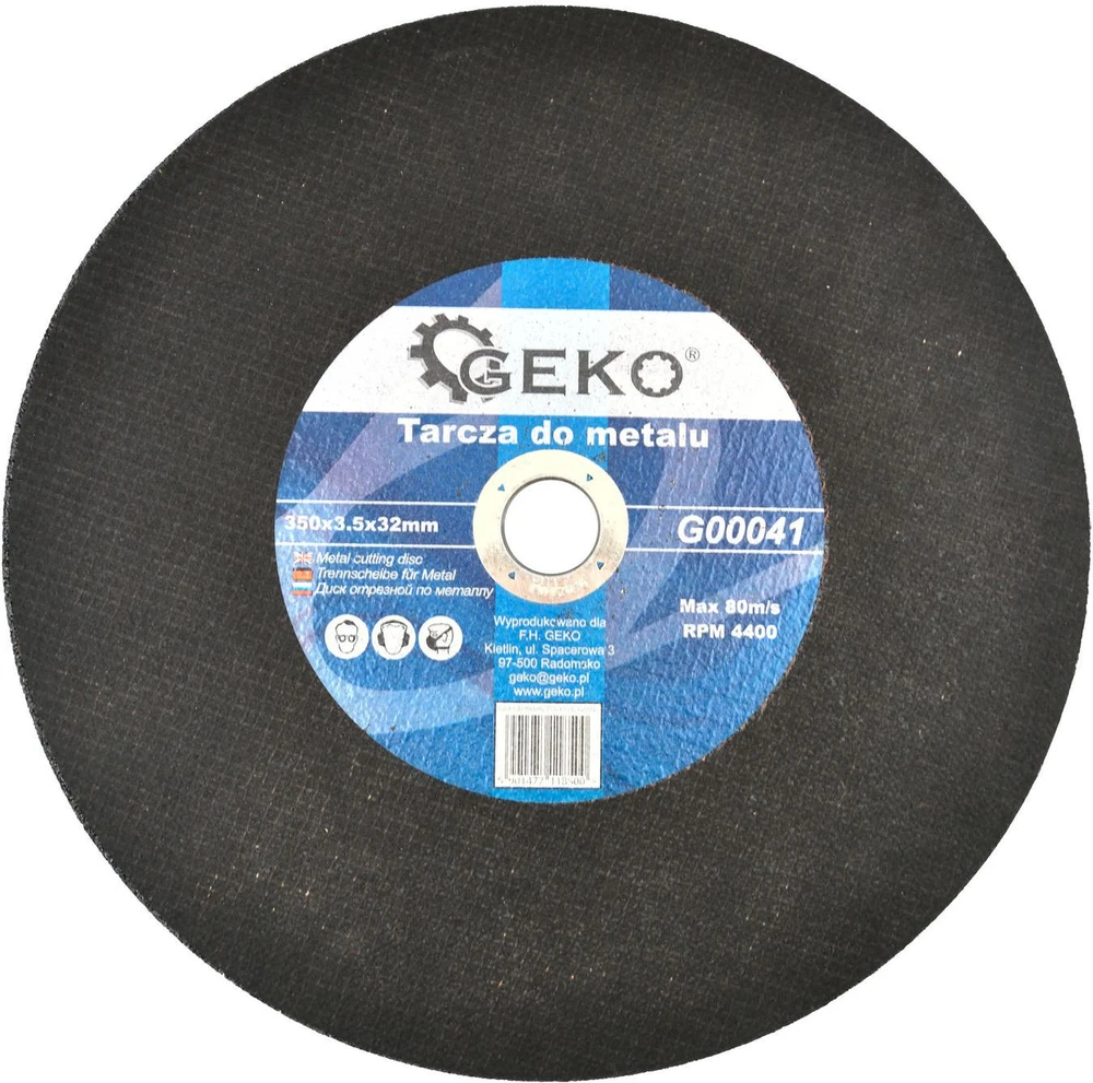 Geko metalinis skydas 350x3,5x32 (G00041)