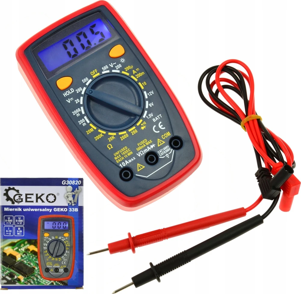Įtampos matuoklis Geko U30820