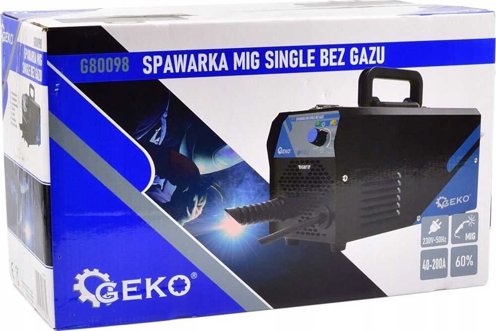 Geko MIG vieno suvirinimo aparatas be dujų (1)