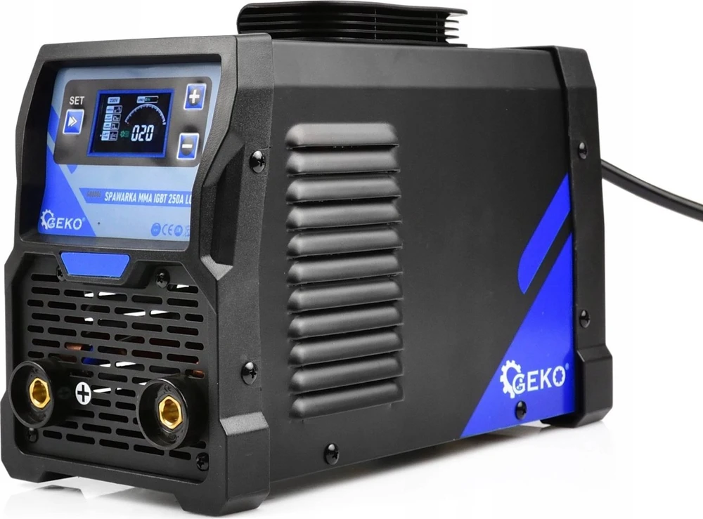 Geko MMA IGBT 250A LCD įkroviklis (1)