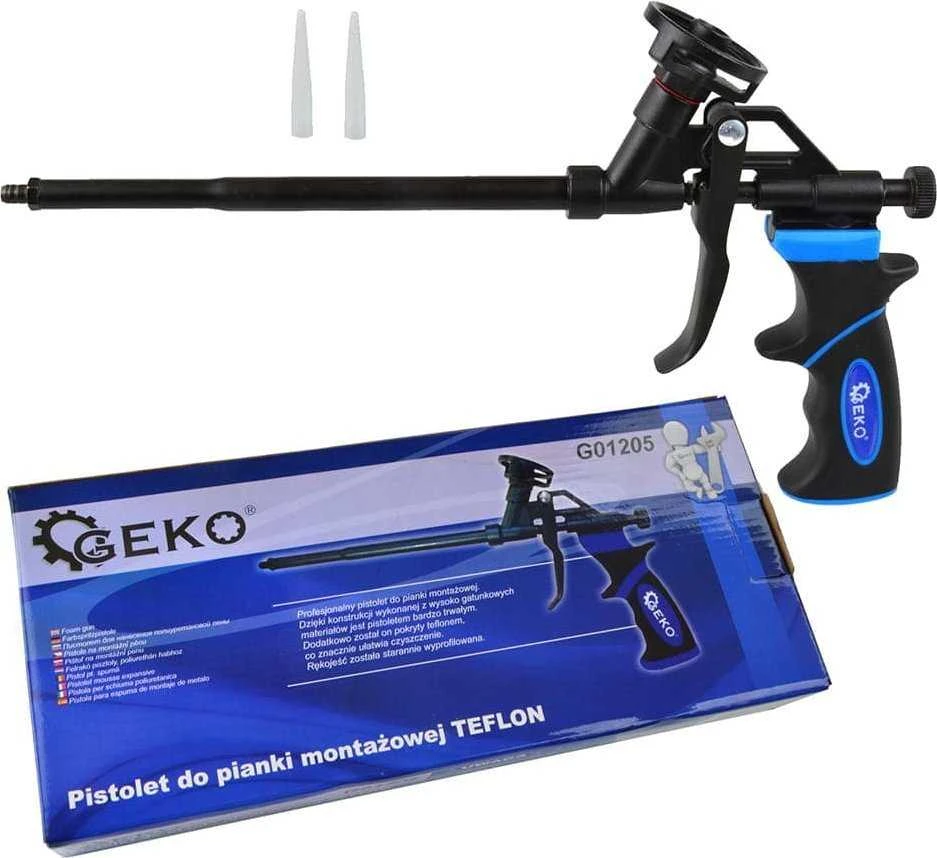 Geko montažinių putų pistoletas teflonowy