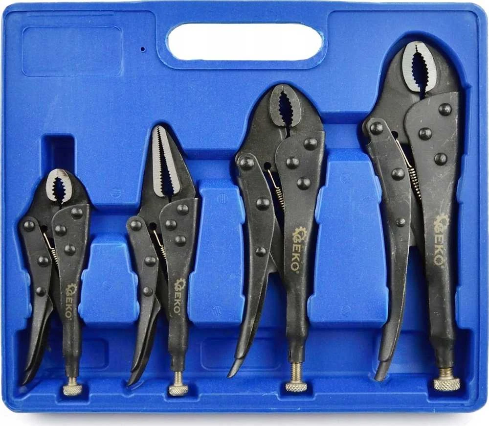 Geko Morzės smūginės replės, 4 vnt. (125 mm–250 mm) (12)