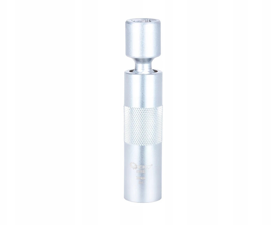 Geko Plonasienė veržliaraktinė galvutė su vyriu žvakėms 16mm 3/8'' CrV (100)