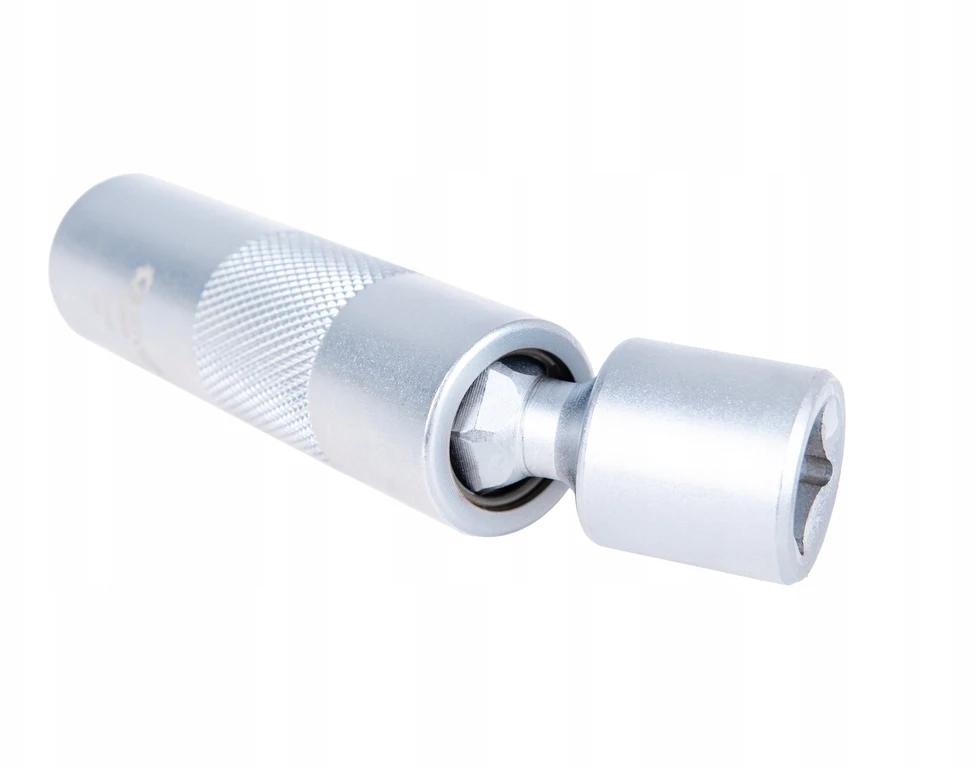 Geko Plonasienė veržliaraktinė galvutė su šarnyru žvakėms 14 mm 3/8'' CrV (100)