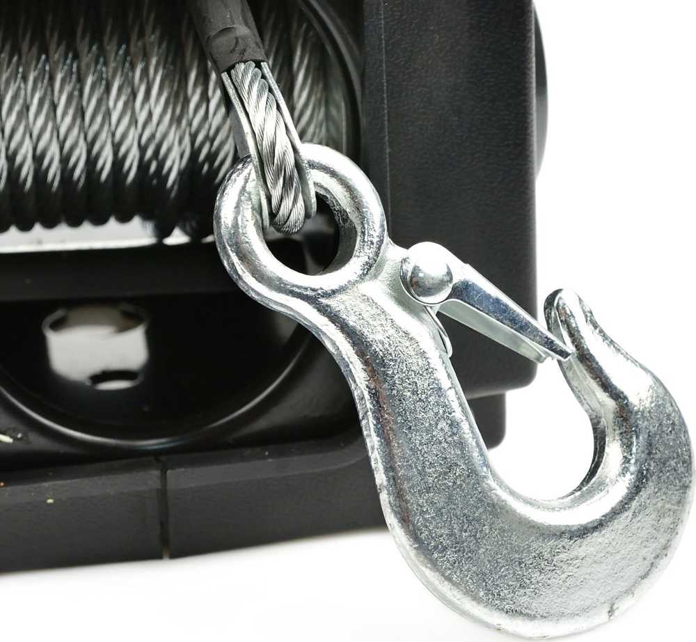 Geko Nešiojama elektrinė gervė 12 V, 2000 svarų (1)