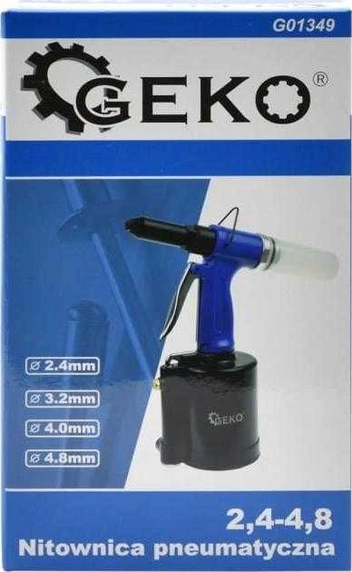 Geko NITOWNICA pneumatinis 2.4-4.8MM (10) G01349 GEKO