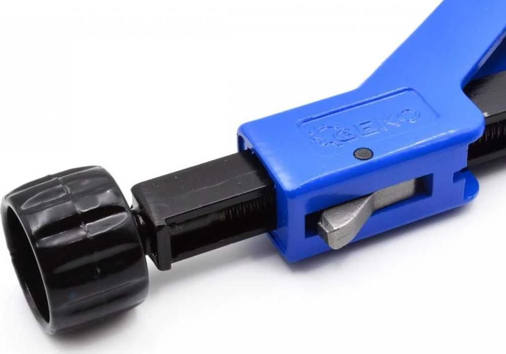 PVC vamzdžių pjoviklis Geko G01377 reguliavimo mechanizmas