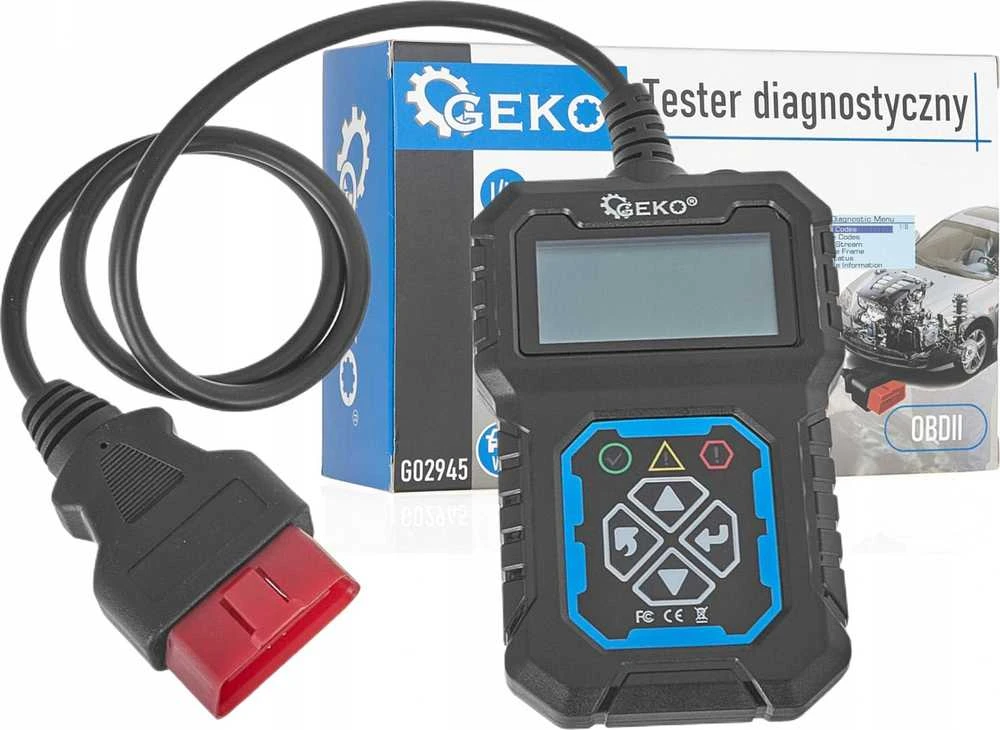 Geko OBDII diagnostikos testeris T31 (40)