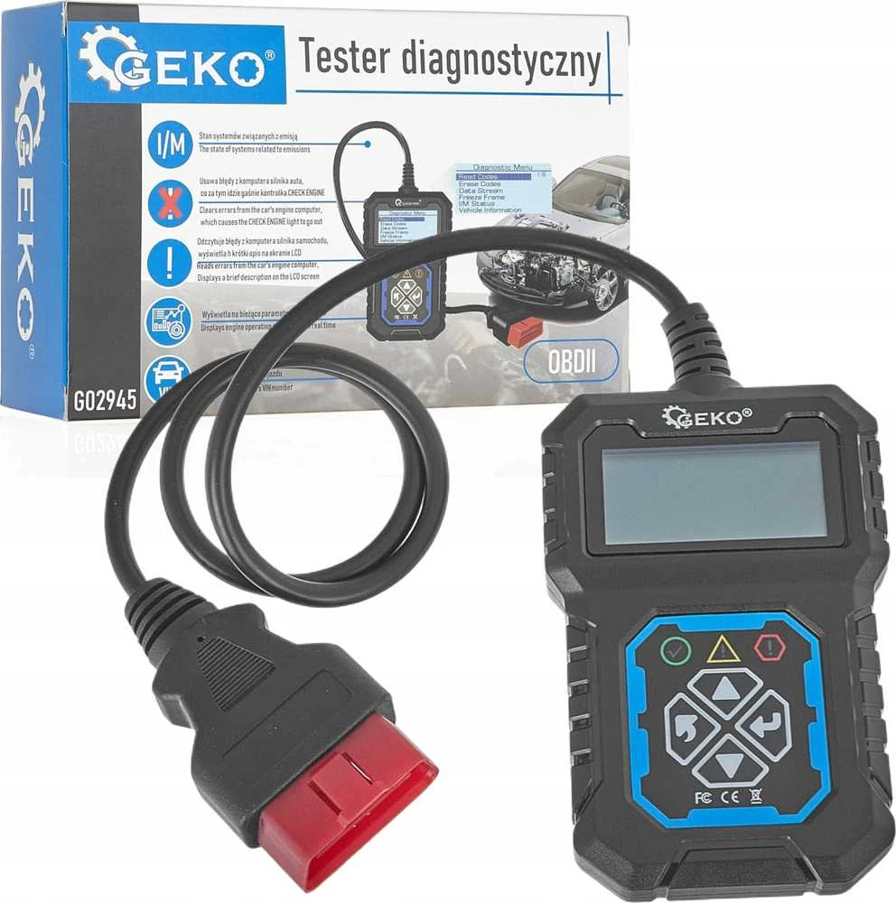 Geko OBDII diagnostikos testeris T31 (40)