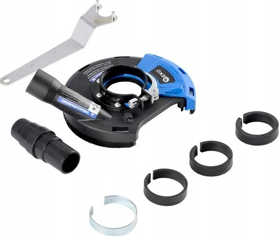 GEKO 125mm kampinio šlifuoklio ištraukimo dangtis