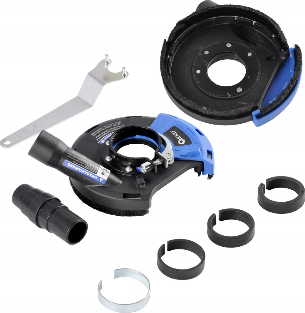 GEKO 125mm kampinio šlifuoklio ištraukimo dangtis
