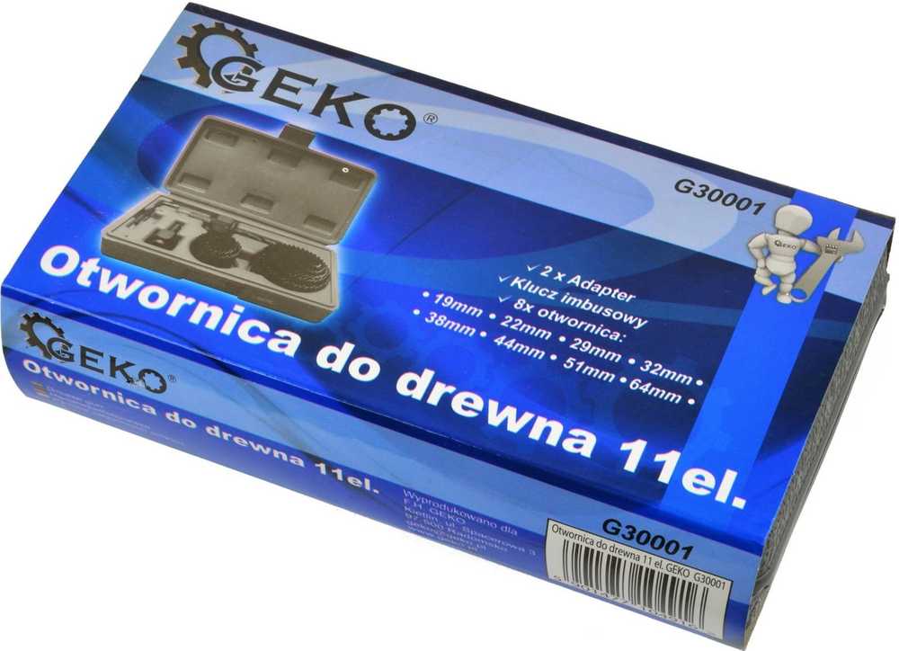 GEKO Gręžimo karūna M.11cz /19-64/ .