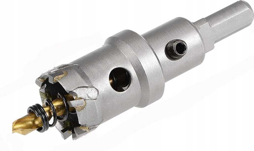 Grąžtas Geko Otwornica widiowa - koronka do metalu 16mm su wiertłem tytanowym (100)