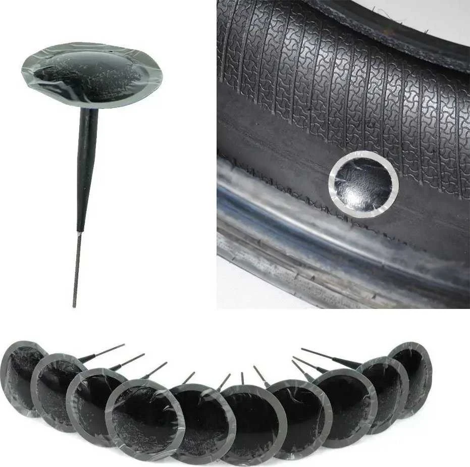 Geko Padangų remonto kaiščiai su lopais 6 mm 10 vnt. (48)