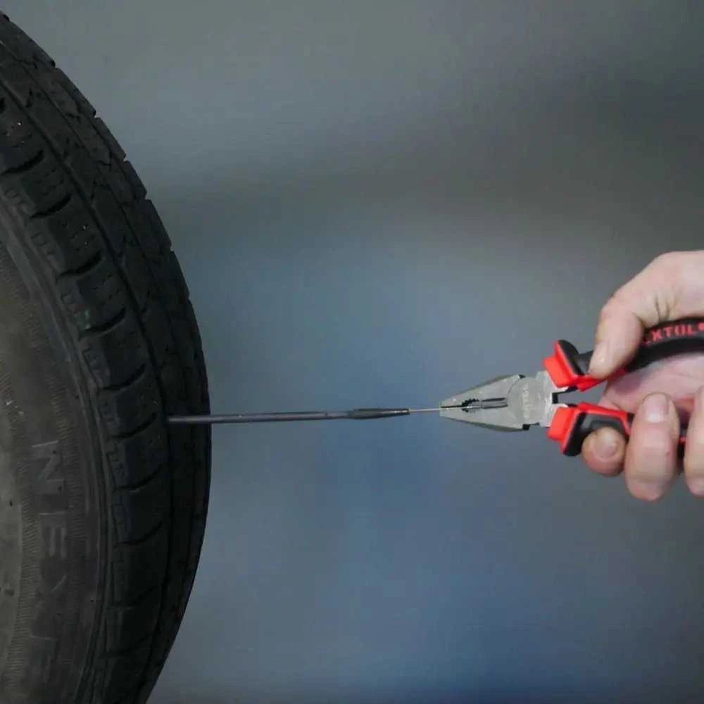 Geko Padangų remonto kaiščiai su lopais 6 mm 10 vnt. (48)