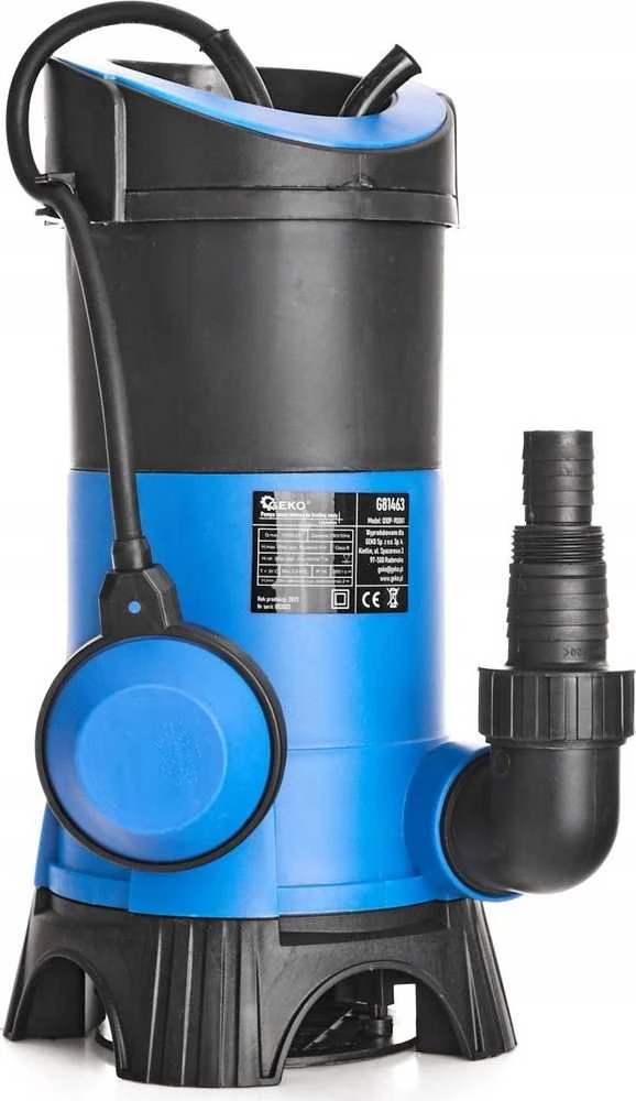 Geko Panardinamas siurblys su plūde nešvariam vandeniui 900 W (4)