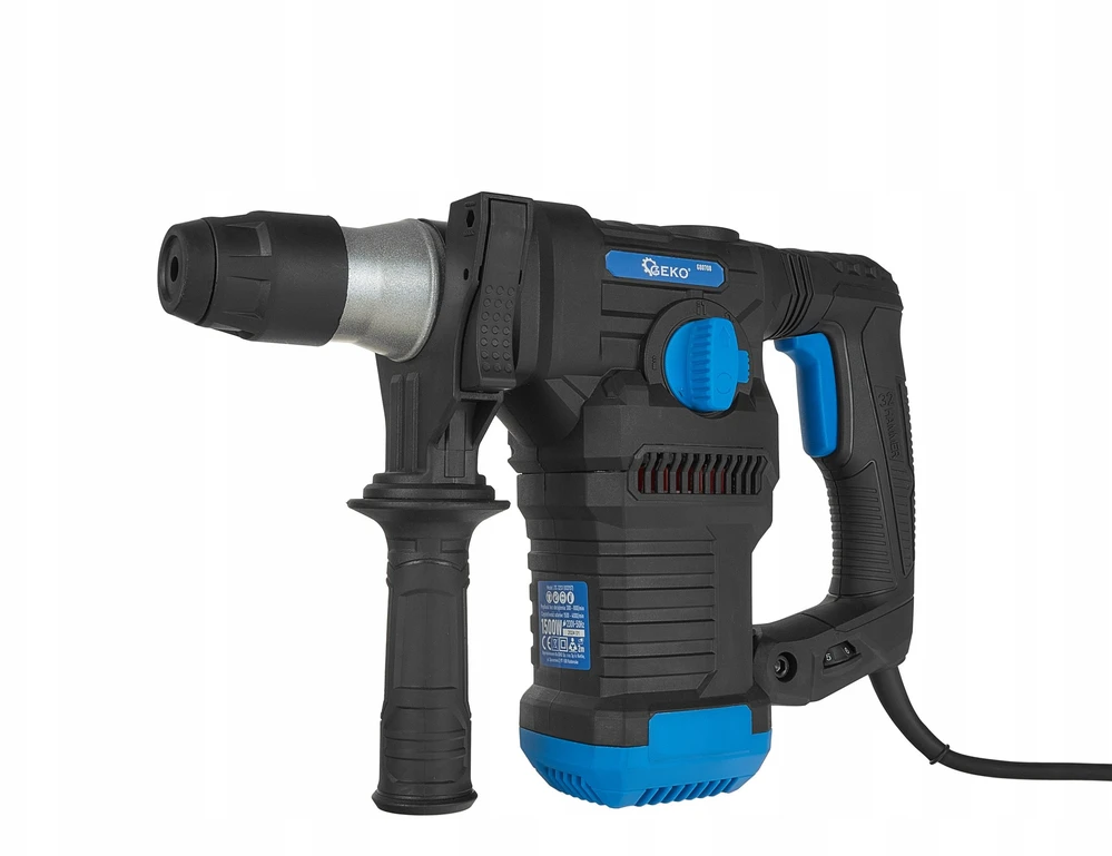 „Geko“ perforatorius-gręžtuvas Perforatorius-gręžtuvas - smūginis perforatorius 1500 W 6 J SDS+ /dėklas/ (2)
