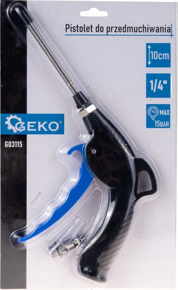 Geko pūtimo pistoletas 10 cm (100)