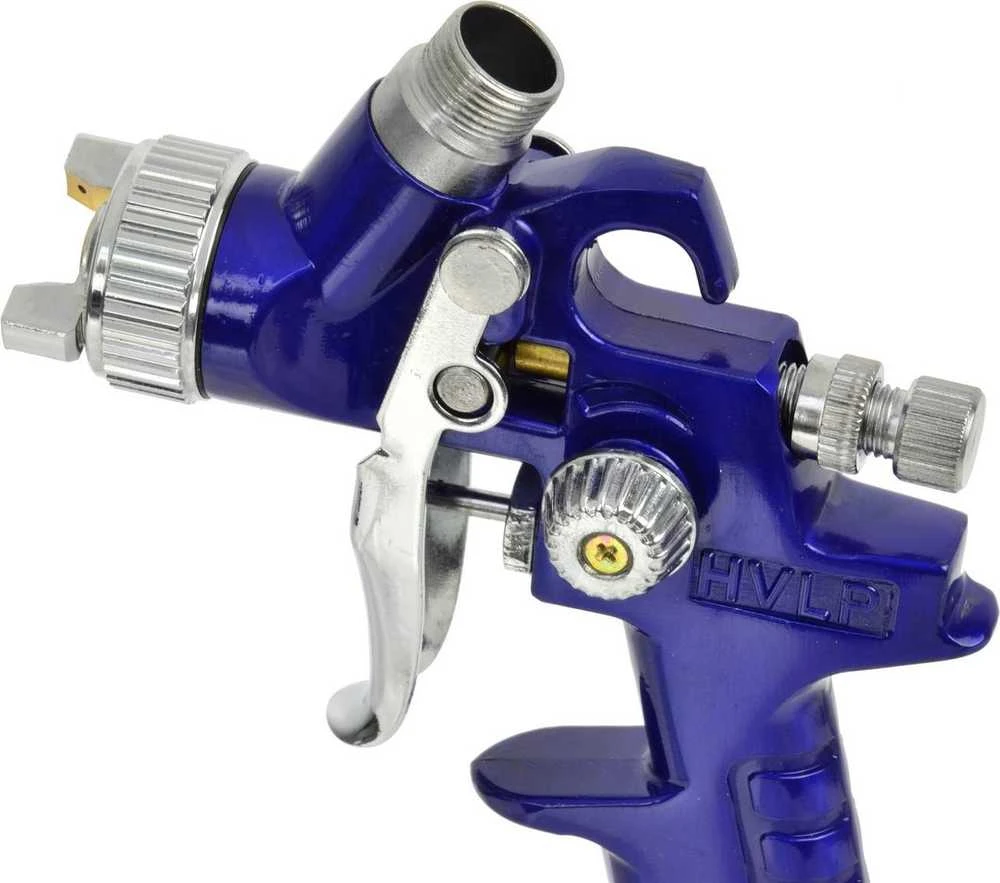 Geko Pistolet lak.HVLP mini 125ml 0,8mm,metal. zbiornik(20)