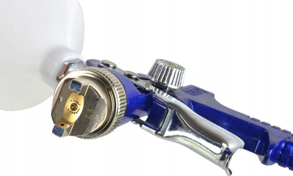 Purškimo pistoletas GEKO HVLP 2.5mm 600ml