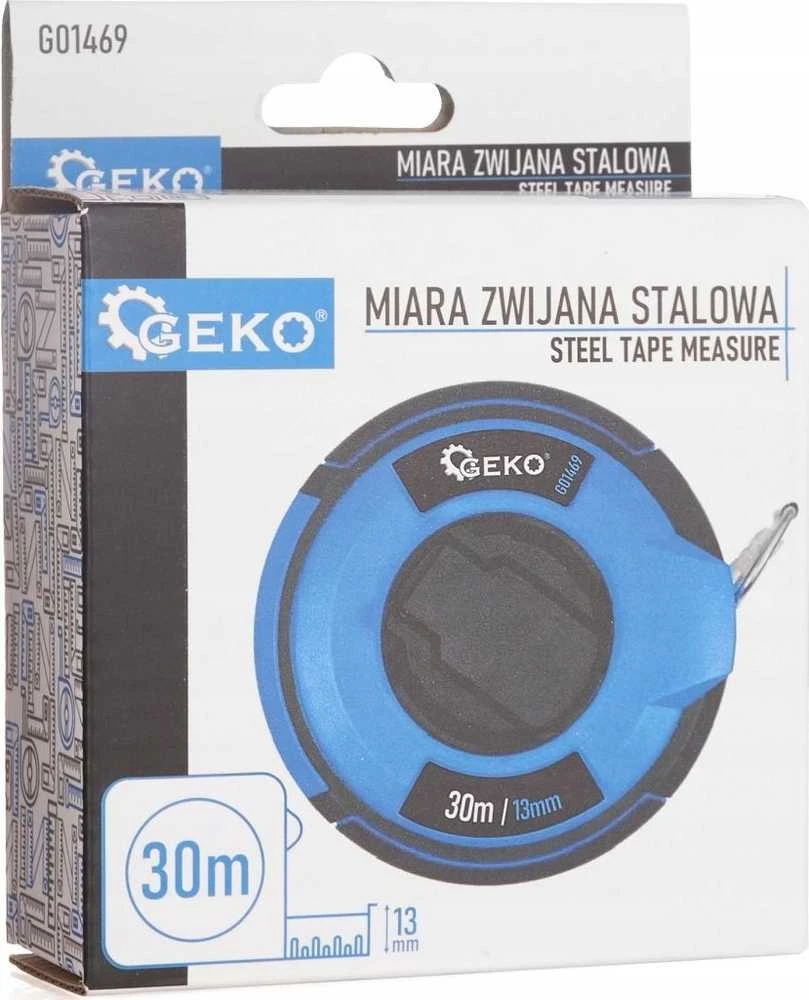 Geko Plieninė matavimo juosta 30 m x 13 mm (20)
