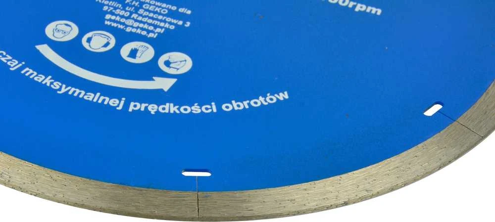 Geko plytelių pjovimo diskas 180 mm x 10 x 1,6 mm (G78332)