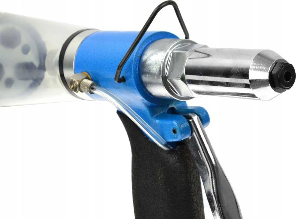 Geko Pneumatinis kniediklis su automatiniu kniedžių prisiurbimu 2,4–6,4 mm (10)