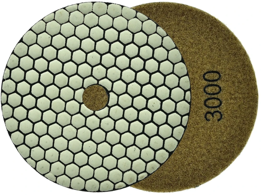 Geko poliravimo diskas sausam akmens masės šlifavimui 125 mm GR3000 (25/250)