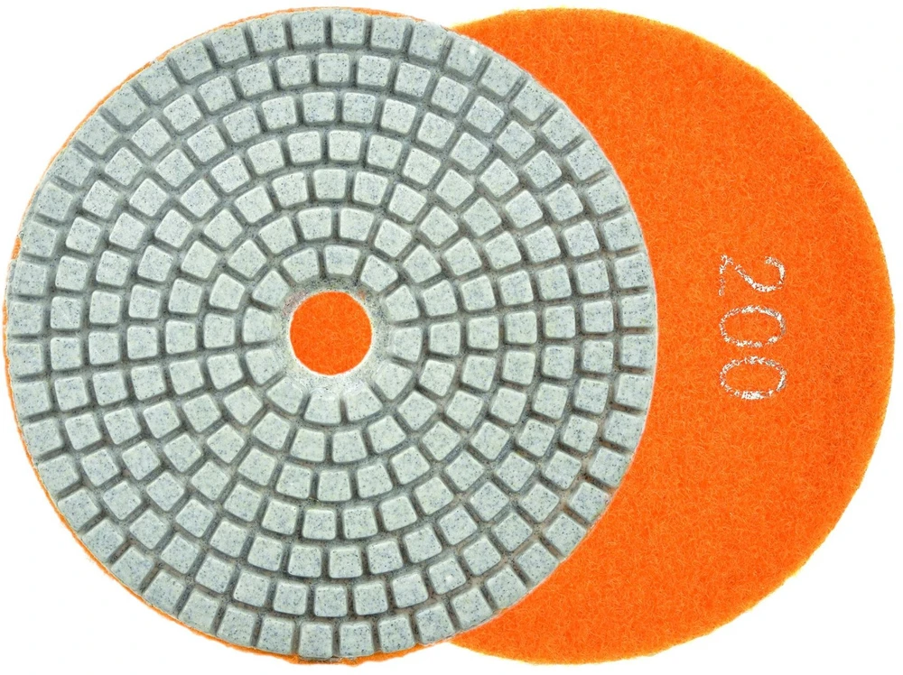 Geko Poliravimo diskas šlapiam akmens masės šlifavimui 100 mm GR200 (5/250)