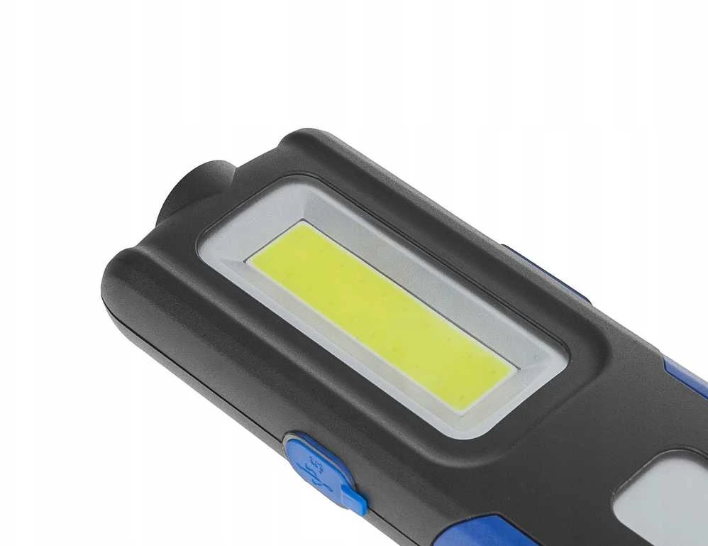 Geko Dirbtuvių lempa POWERBANK su magnetu ir reguliavimu LED COB 5W + 3W 2000mAh 400lm IP44 (10/40)