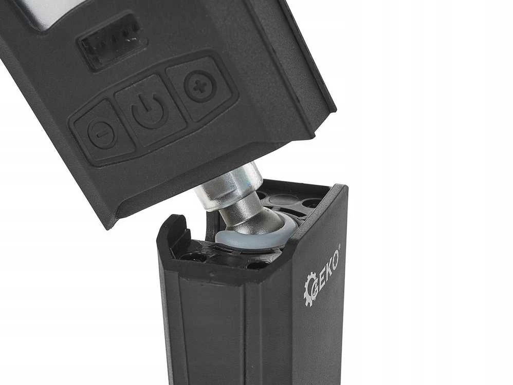Geko Darbo lempa POWERBANK su magnetu ir reguliavimu + įkrovimo stotis LED COB 10W + 5W 2000mAh 550lm IP54 (10/20)