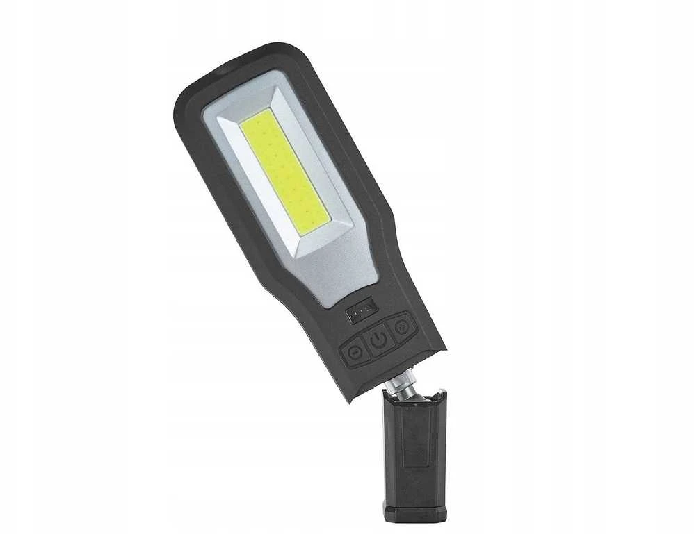Geko Darbo lempa POWERBANK su magnetu ir reguliavimu + įkrovimo stotis LED COB 10W + 5W 2000mAh 550lm IP54 (10/20)