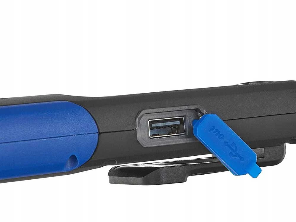 Geko Dirbtuvių lempa POWERBANK su magnetu ir reguliavimu LED COB 5W + 3W 2000mAh 400lm IP44 (10/40)